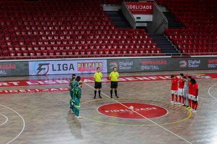 Benfica x Lees Porto Salvo - Liga Placard Futsal 2020/21 - CampeonatoJornada 12