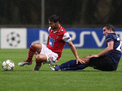 SC Braga v Man. United Champions League 2012/13