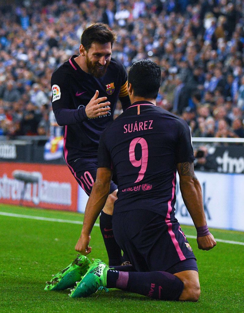 Luis Suarez, Lionel Messi