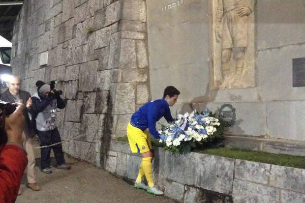 Homenagem a Pepe: a histria da tradicional coroa de flores oferecida pelo FC Porto