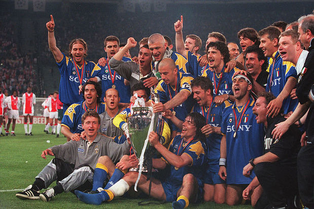 Champions 95/96: Em Roma, s Juventino