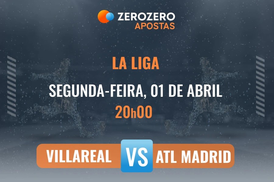Odds e prognstico Villarreal vs Atltico de Madrid  01/04/2024  La Liga