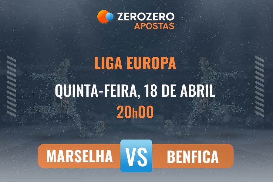 Odds e prognstico Marselha vs Benfica  18/04/2024  Liga Europa