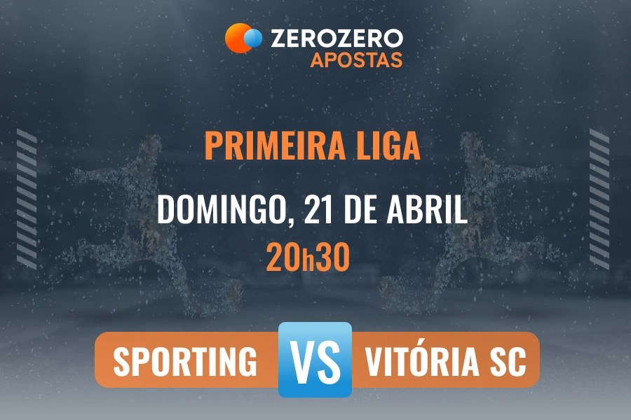 Odds e prognstico Sporting vs Vitria SC  21/04/2024  Primeira Liga