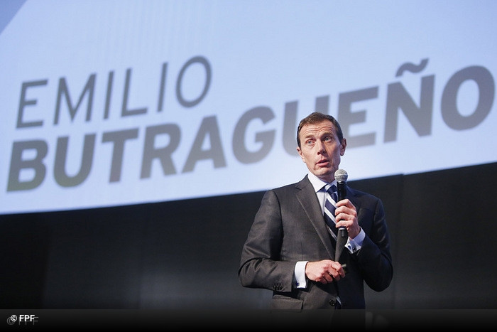Emilio Butragueo no Football Talks 2015