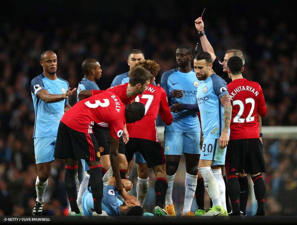 Manchester City x Manchester United - Premier League 2016/2017 - CampeonatoJornada 26